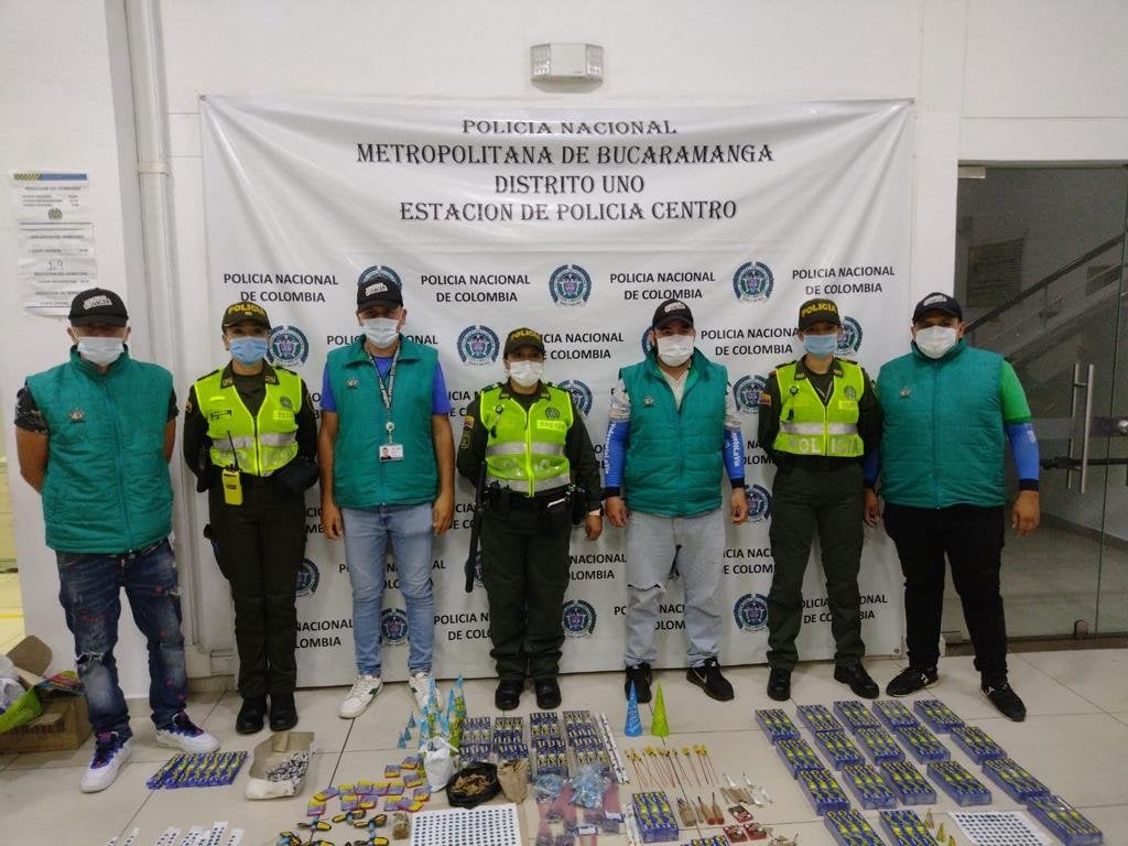 Más pólvora incautada