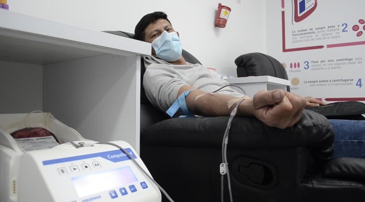 Banco de sangre de la FCV.