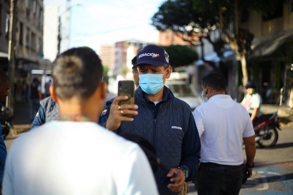 Controles migratorios en Bucaramanga