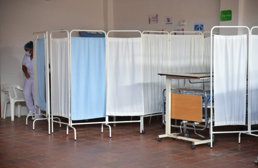 Hospital de Curití, en Santander.