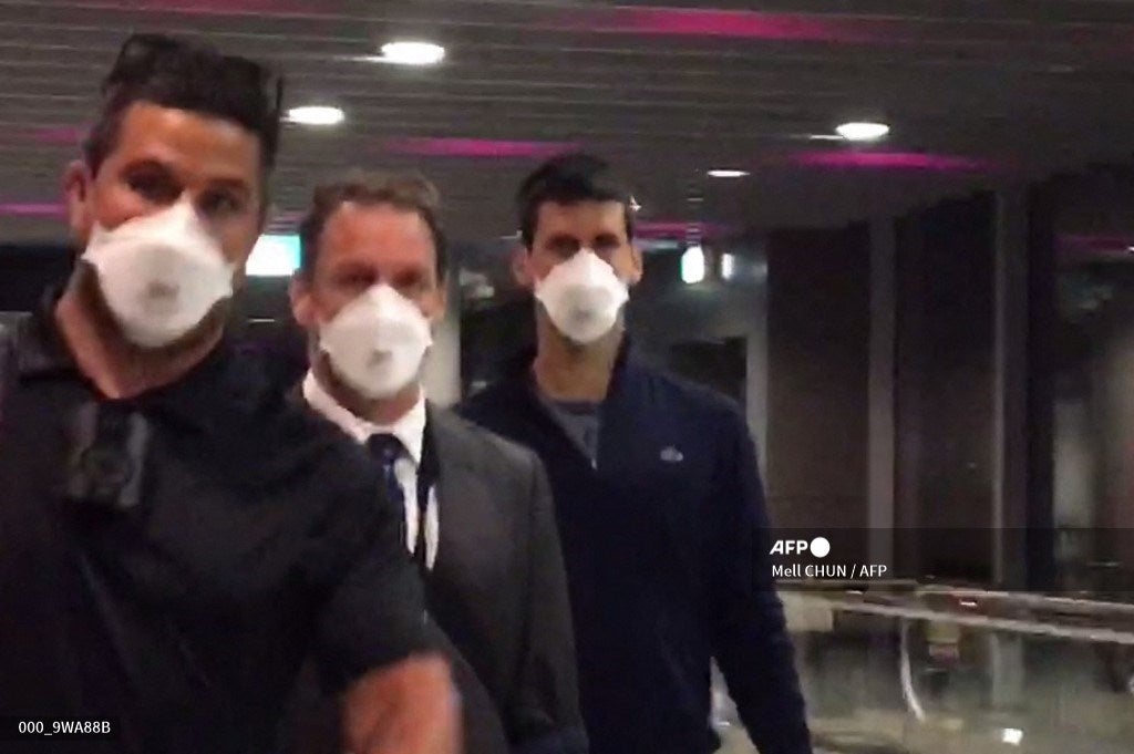 Novak Djokovic deportado