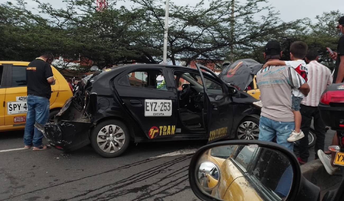 Colisión de vehículos