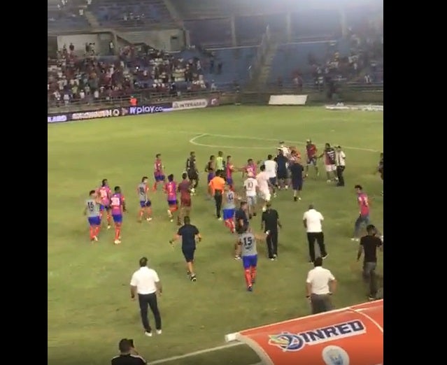 Invasión a la cancha