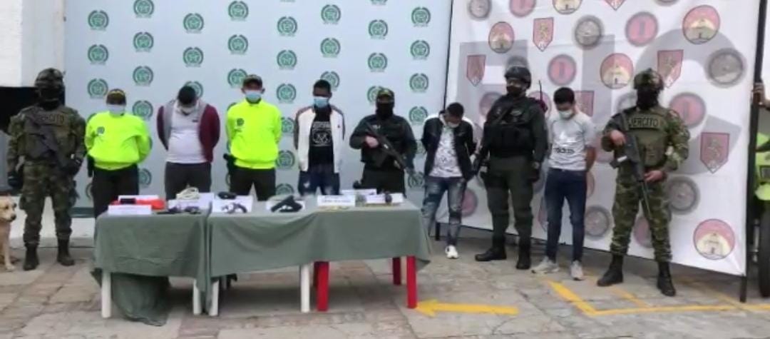 Capturados con Explosivos en Ocaña