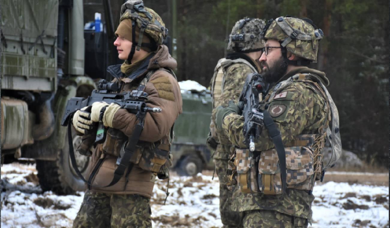 Militares rusos en Ucrania