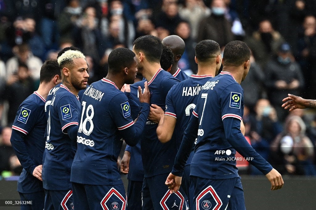 PSG, líder de la Ligue 1 cuenta con la plantilla más cara de Europa.