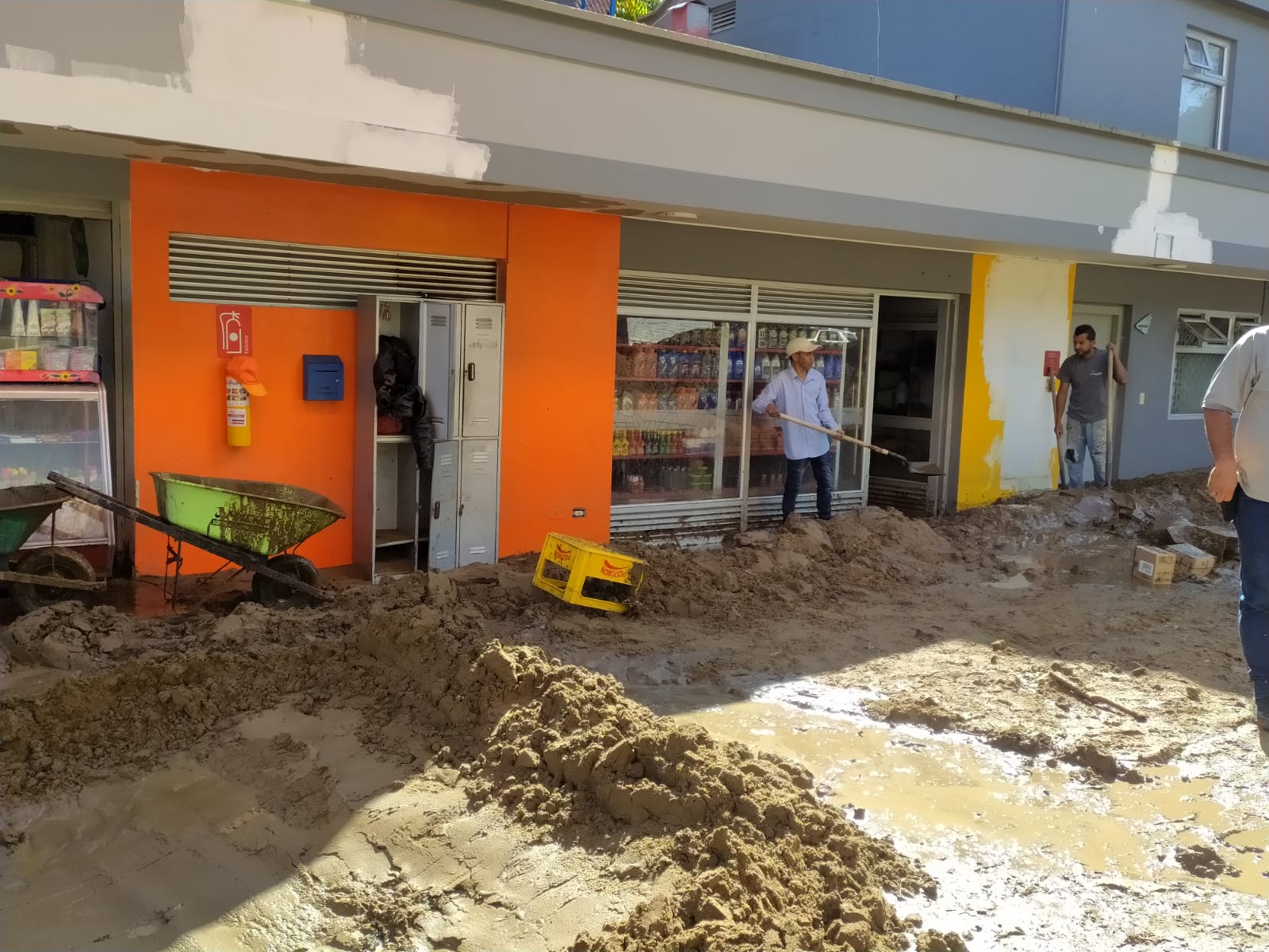 Damninificados en Santander