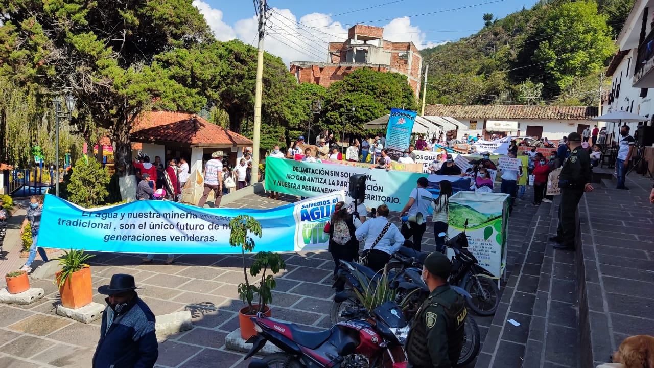 Delimitación páramo de Santurbán