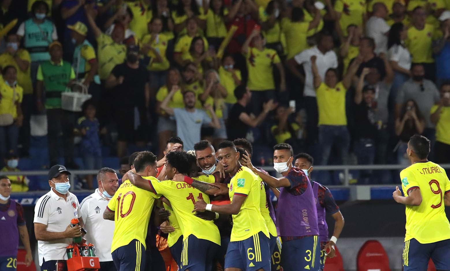 Colombia vs Bolivia estadio metropolitano