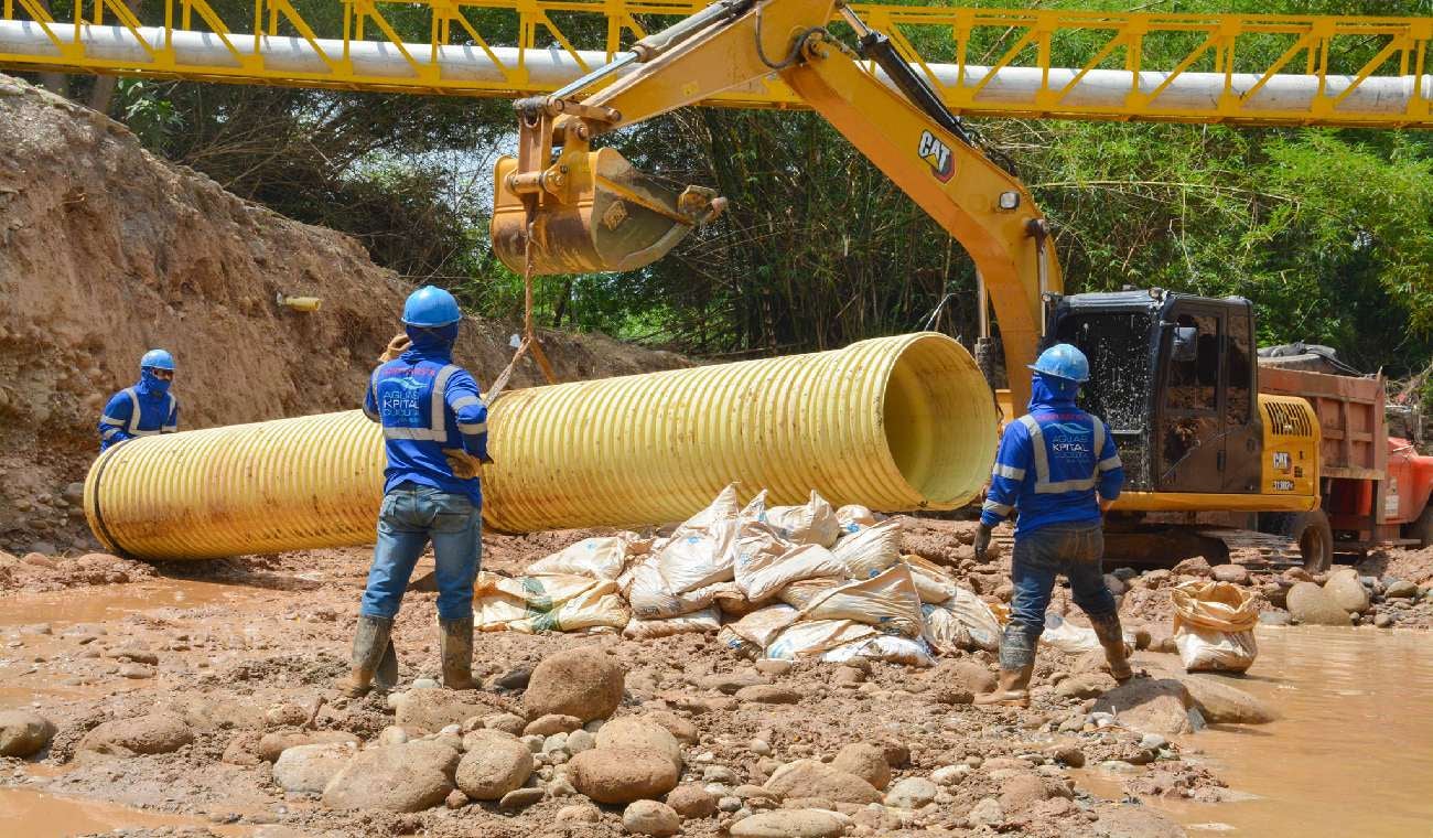 Operarios de acueducto