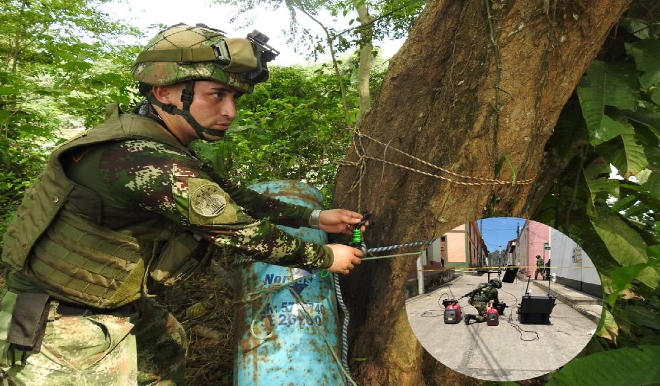 Desactivación explosivos