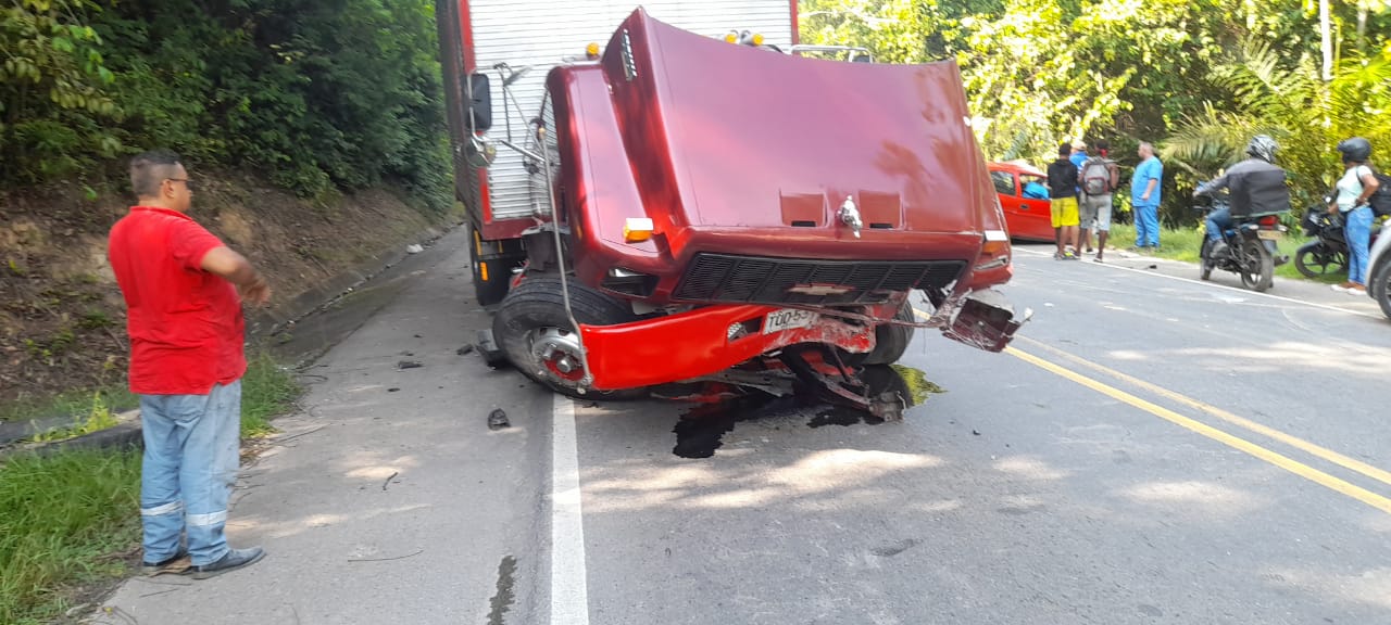 Accidente de tránsito en Santander