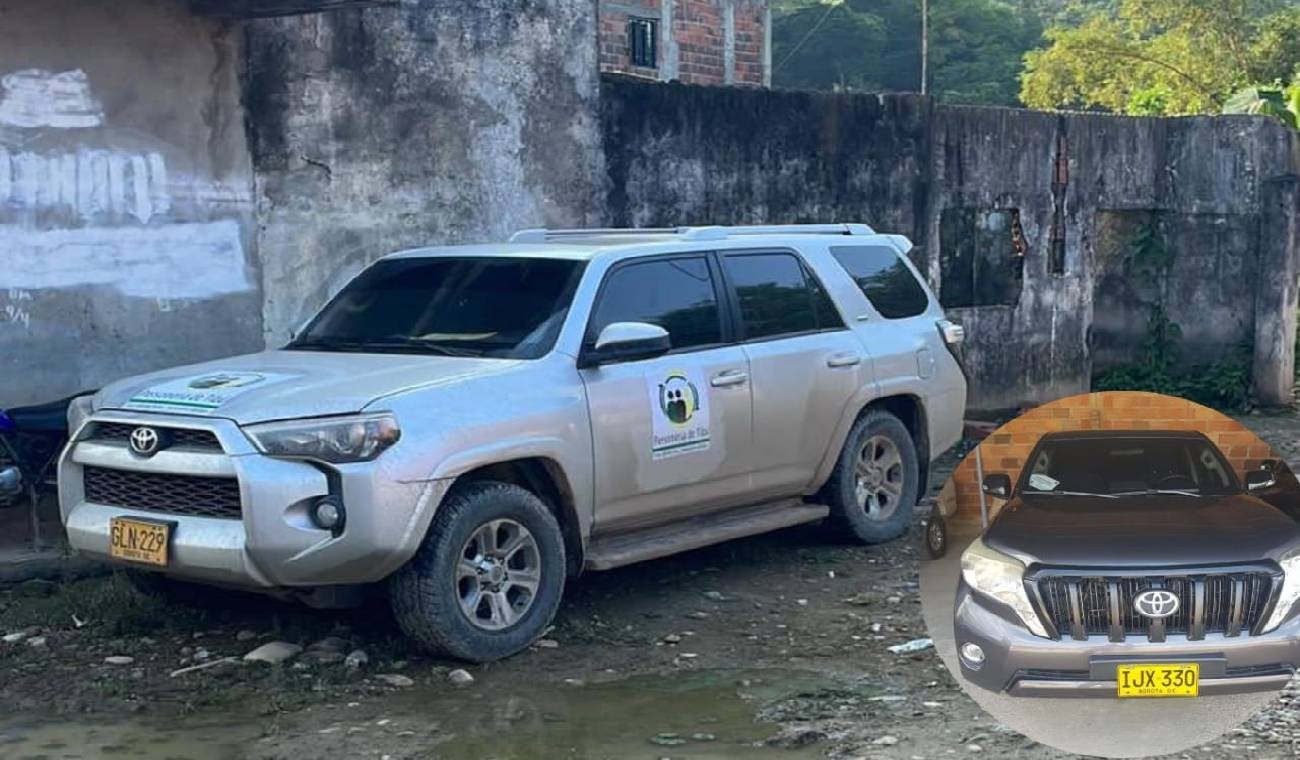 Roban camionetas en Tibú
