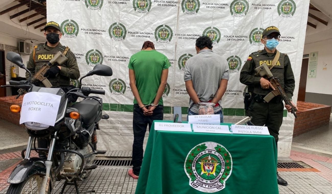 Capturados Sabana de Torres, Santander
