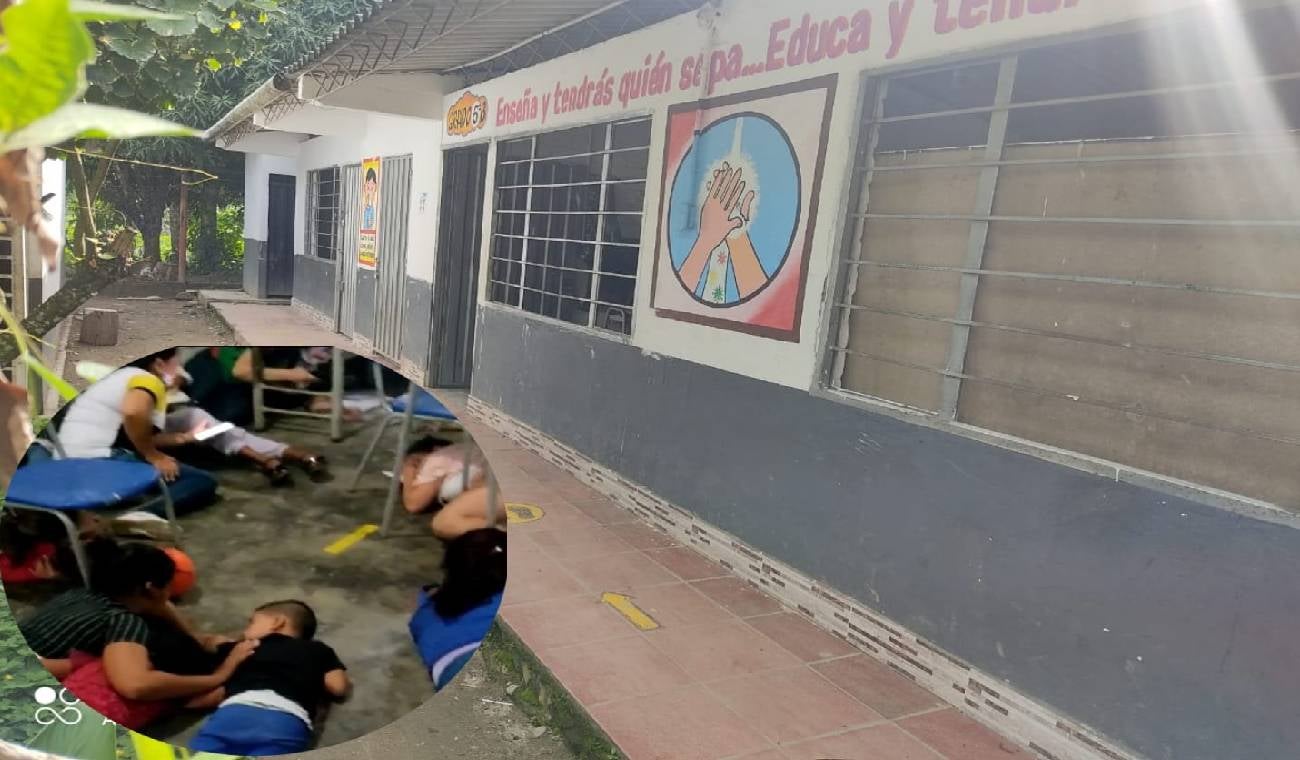 Niños quedaron en medio de ataque al Ejército