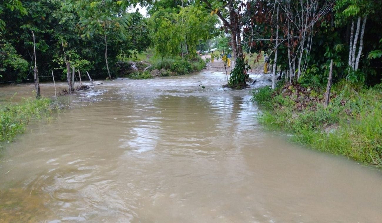 Inundaciones vereda Simonica, Bajo Rionegro