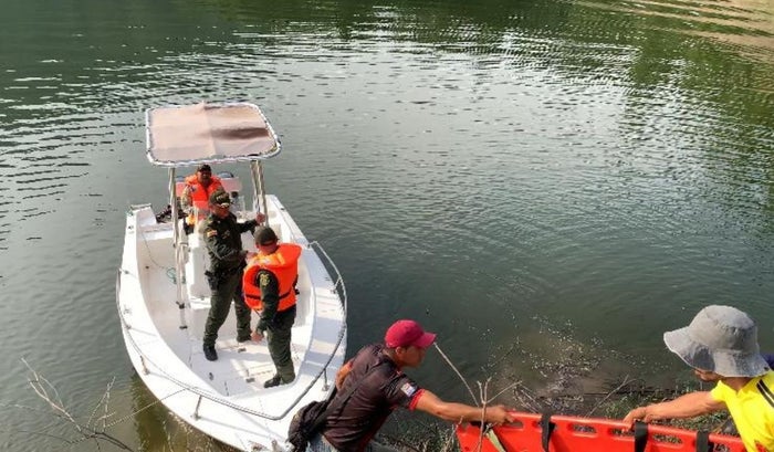 Joven desaparecido en el embalse Topocoro, Santander