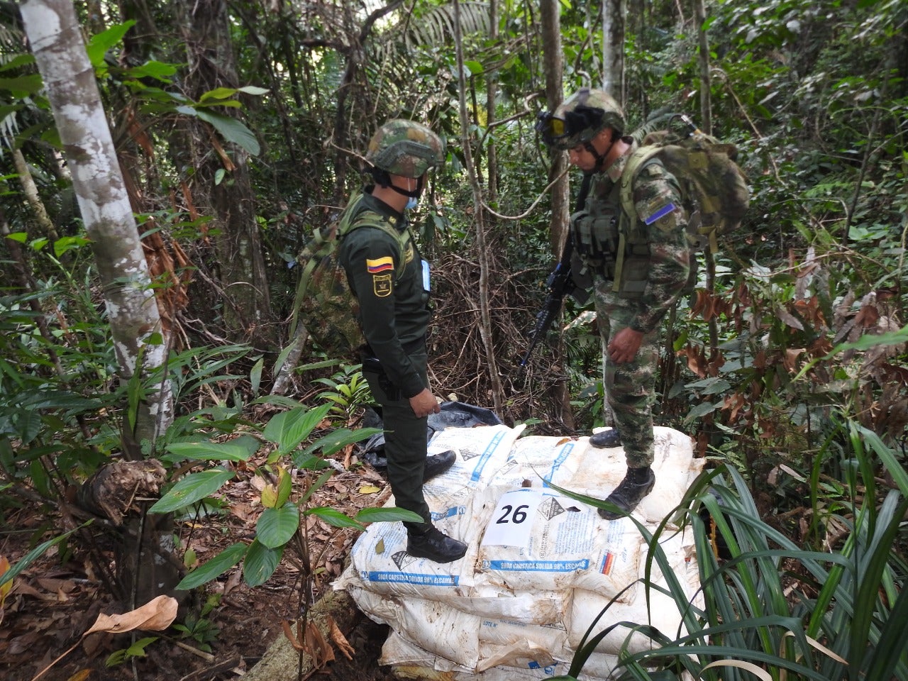 Megalaboratorio de Cocaína en Norte de Santander