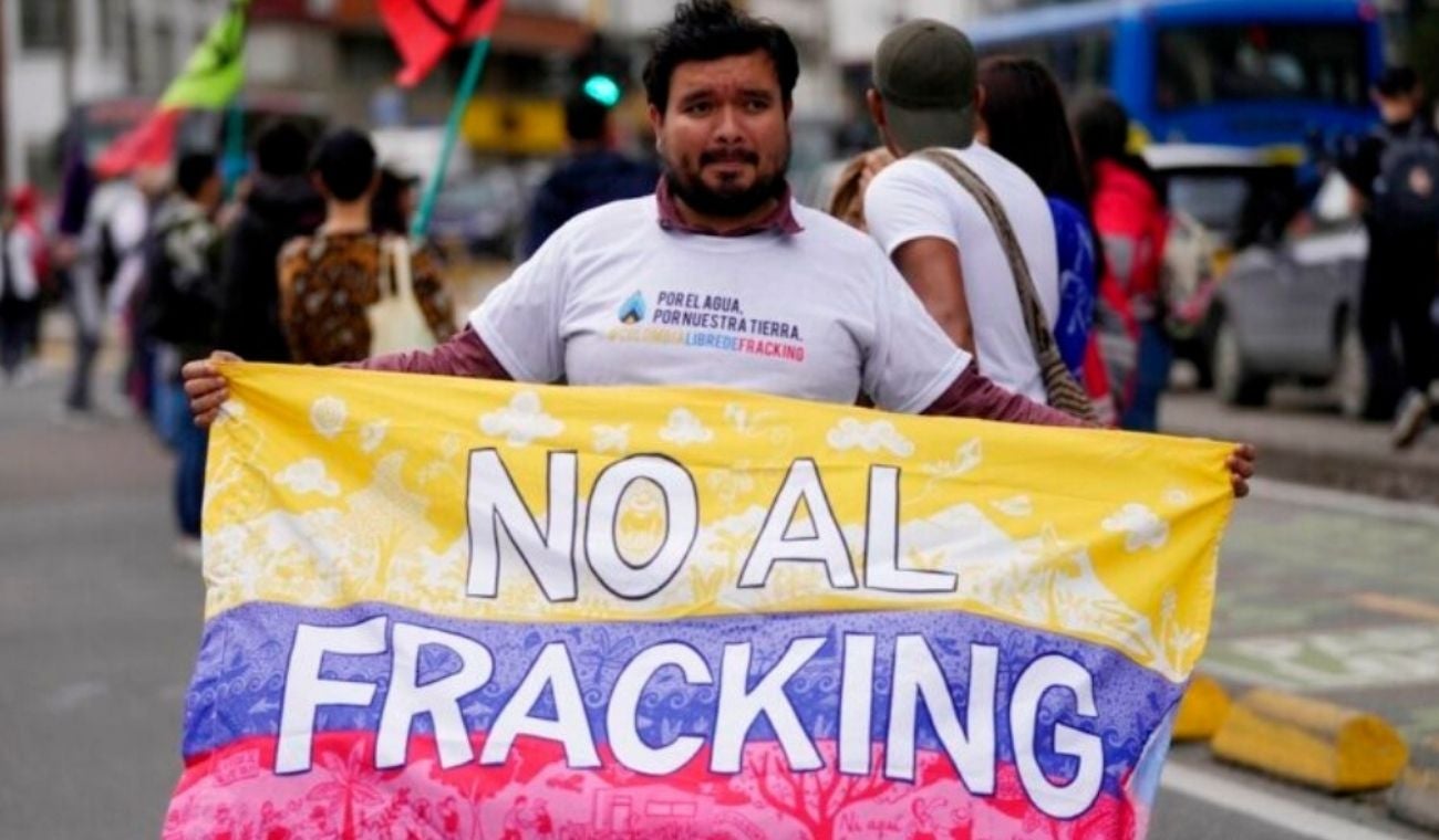 Marcha fracking Santander
