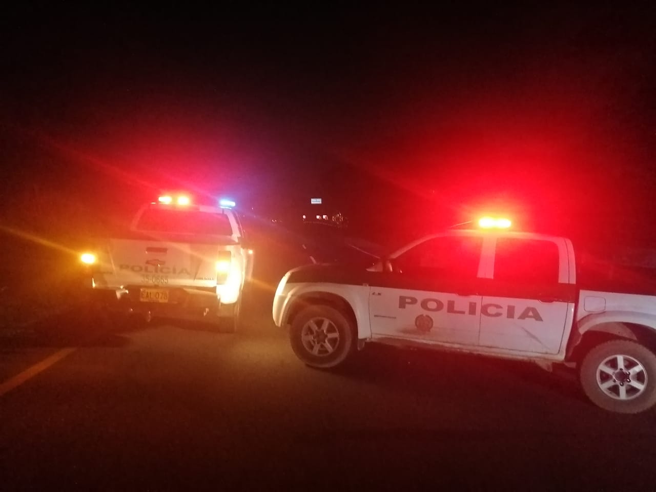 Explosivos en la vía Yuma en Santander