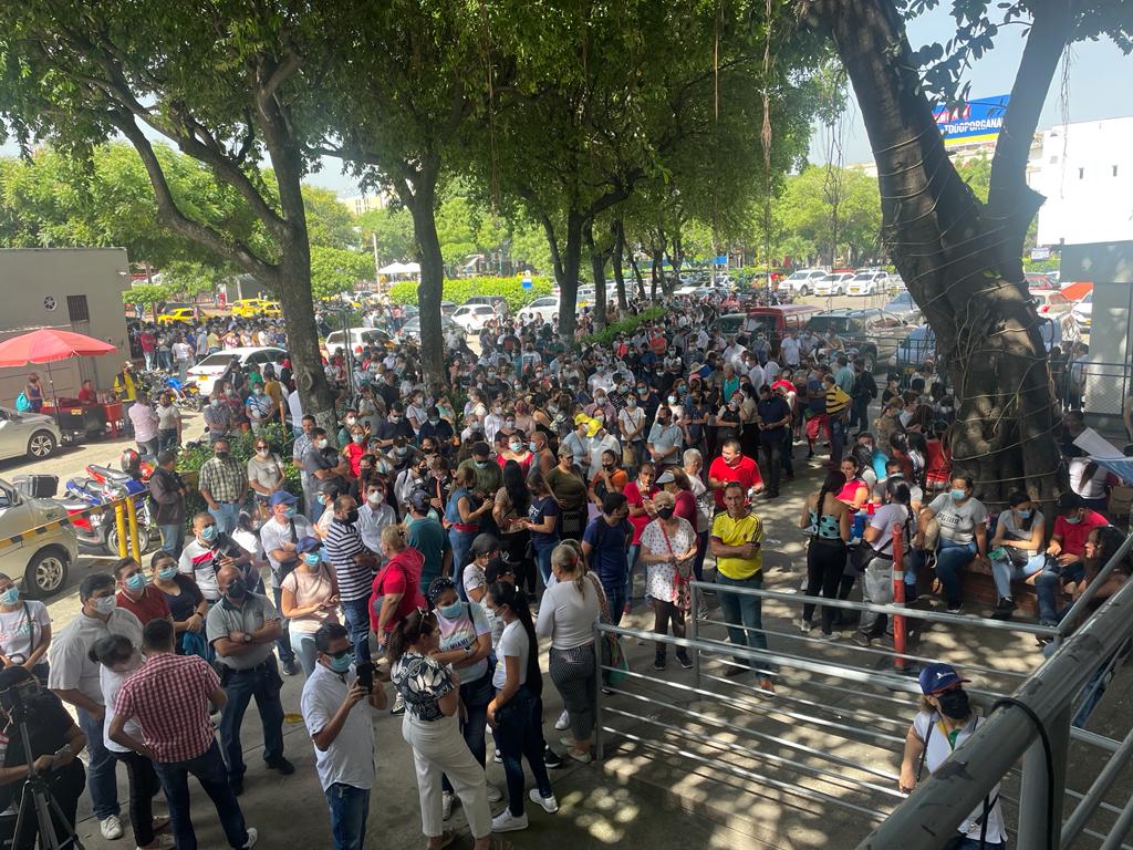 Protestas de docentes por no pago de retroactivo en Cúcuta