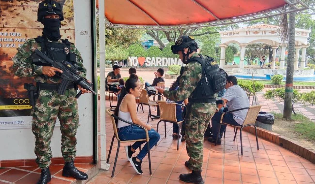 Fuerza Pública en Norte de Santander.