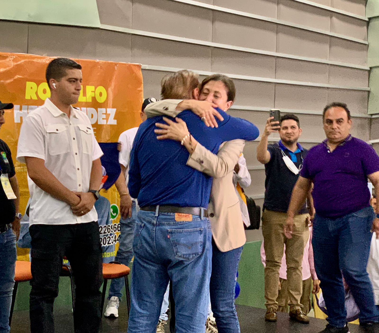 Ingrid Betancourt y Rodolfo Hernández