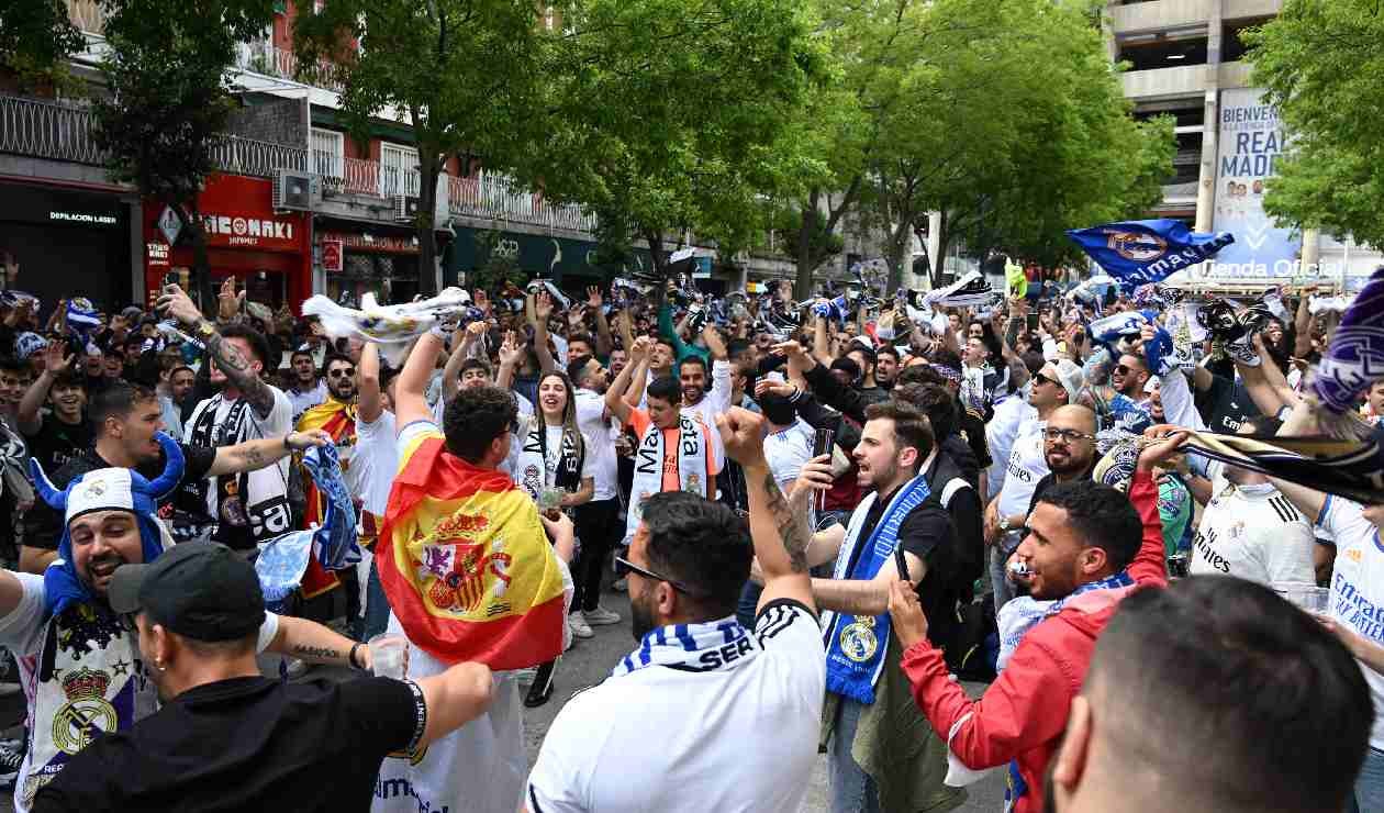 Hinchas de Real Madrid