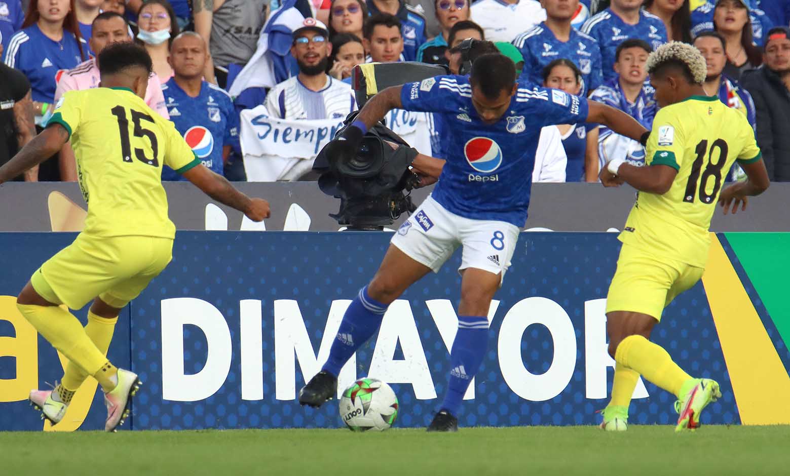 Millonarios derrotó a Bucaramanga y es líder del cuadrangular A