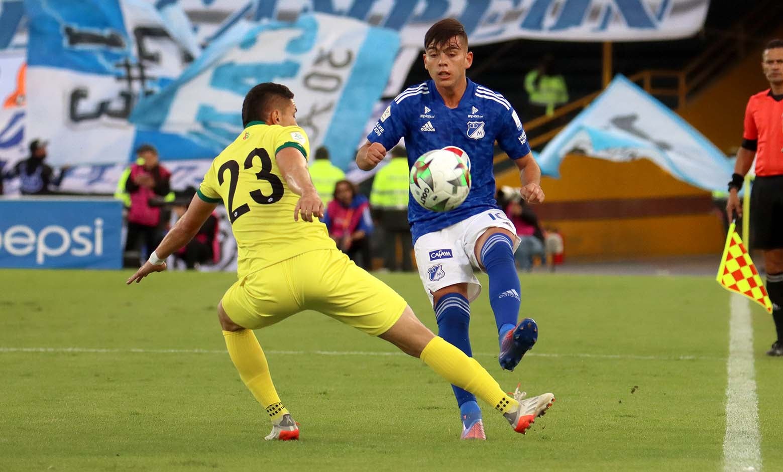 Millonarios derrotó a Bucaramanga y es líder del cuadrangular A