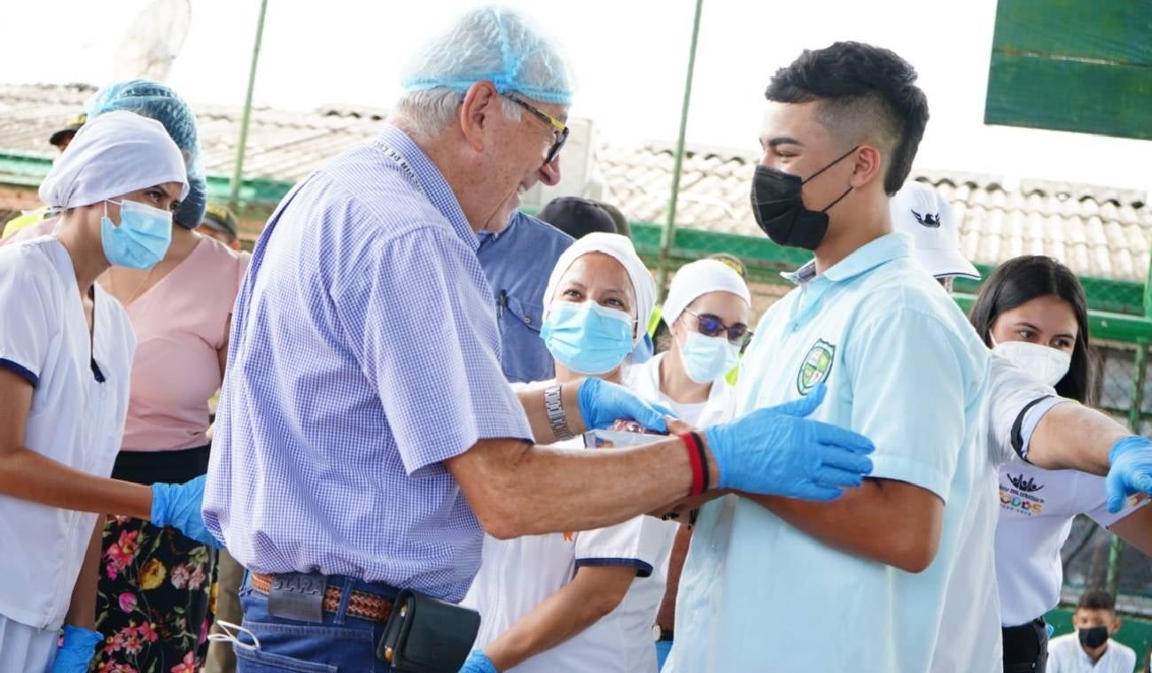 Alcaldía inicio entrega de alimentos