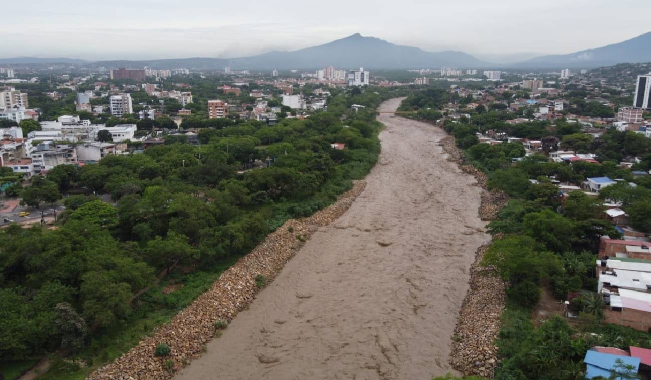 Crecida del río Pamplonita