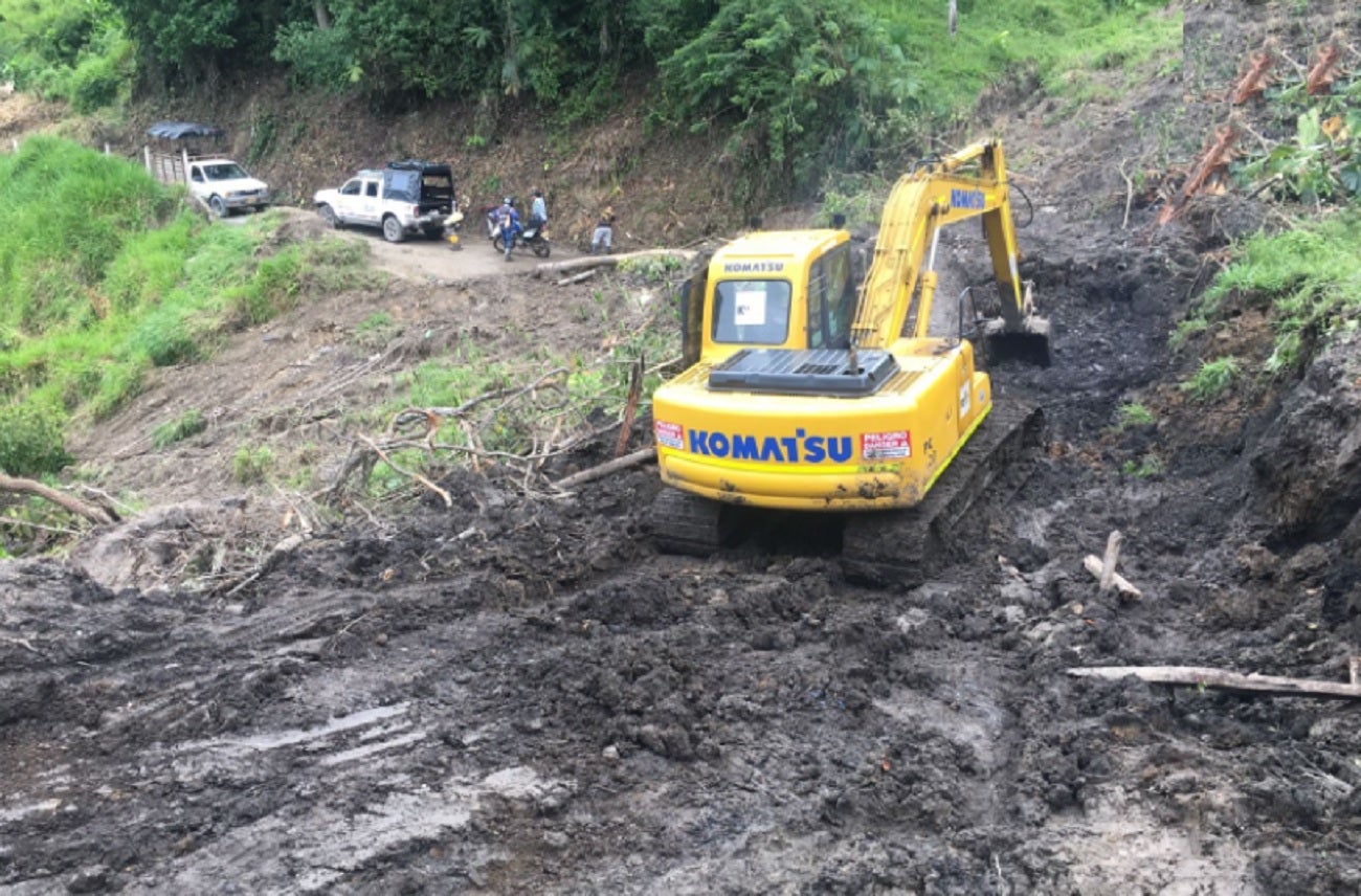 Santa Helena del Opón emergencias por lluvias