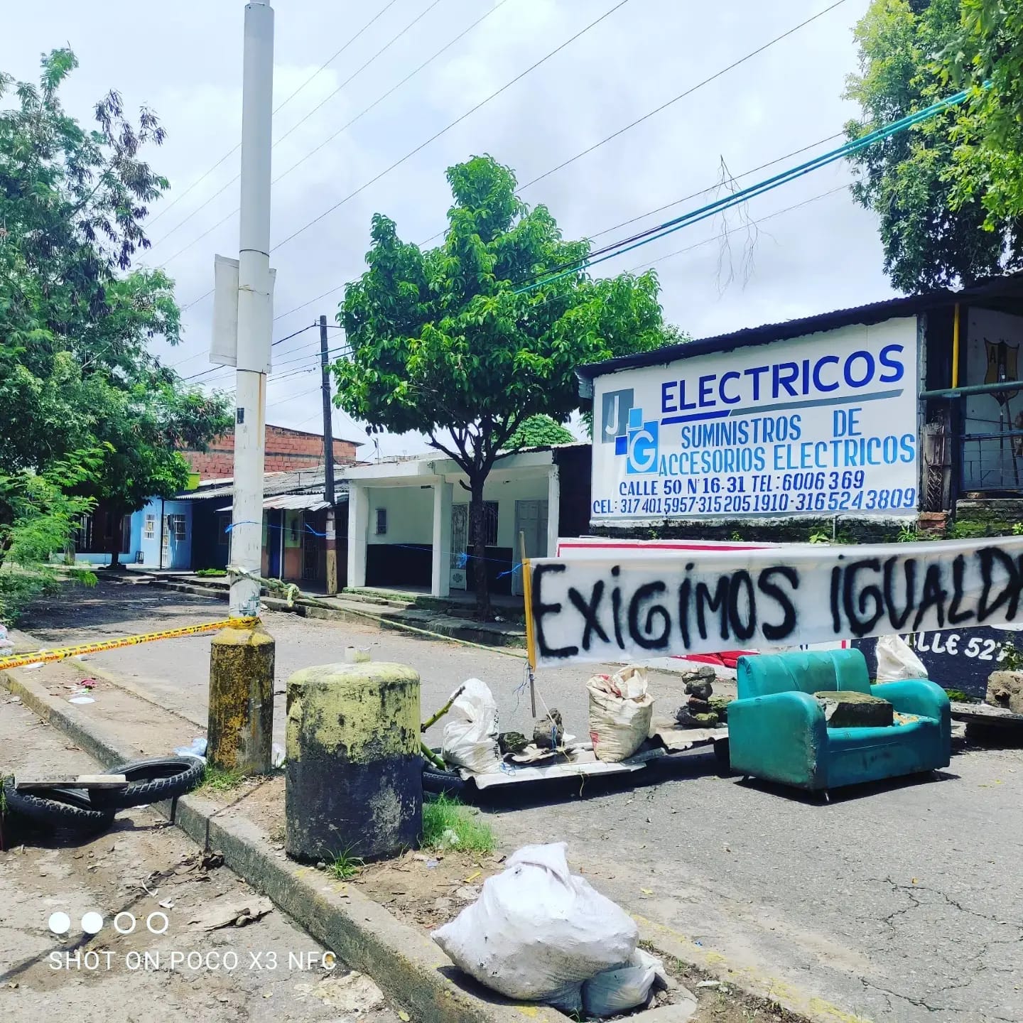 Protestas en Barrancabermeja por deterioro de importante vía