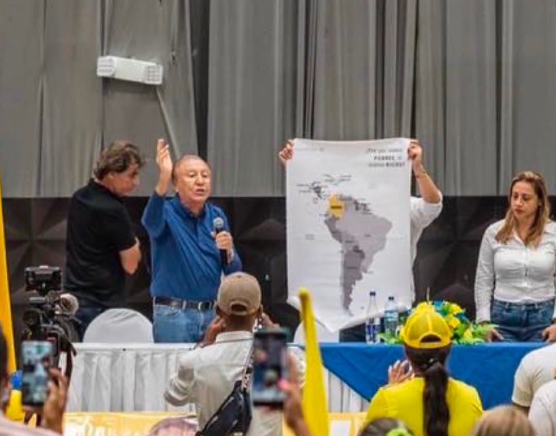 Cierre de campaña del candidato a la presidencia de Colombia de Rodolfo Hernández