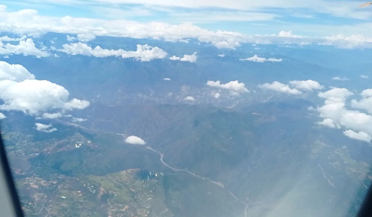 Cañón Chicamocha vuelo comercial Bucaramanga - Paipa