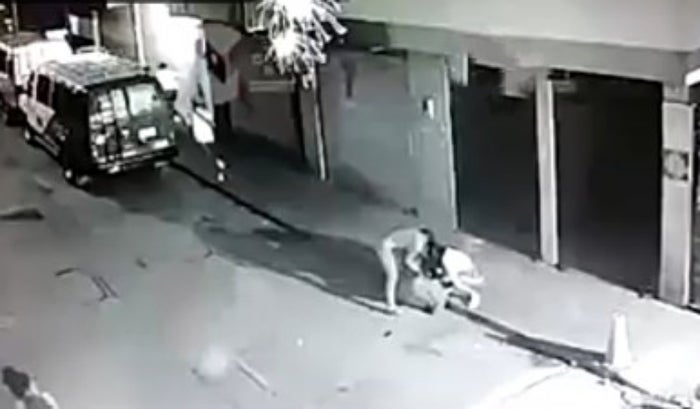 Atraco en zona del mercado