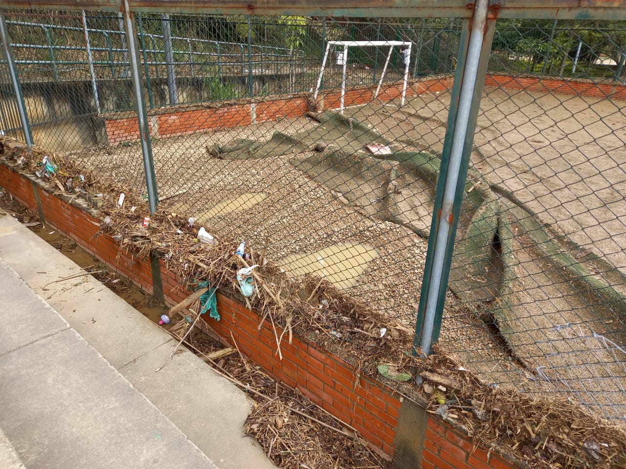 damnificados en el área metropolitana de Bucaramanga