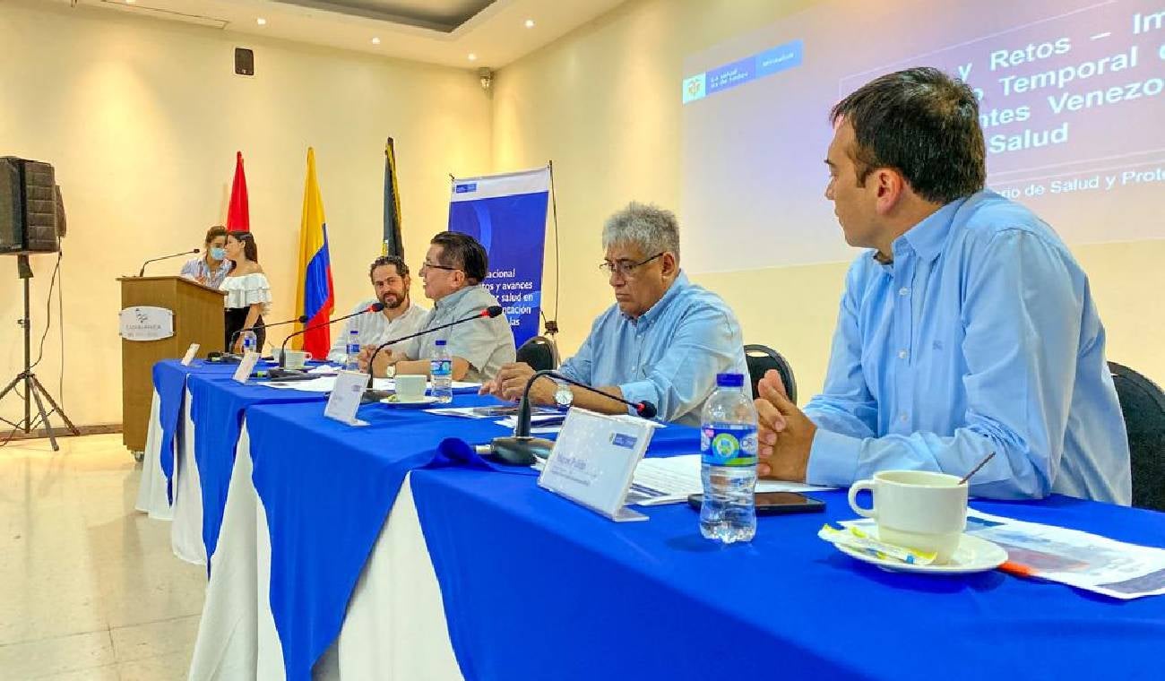 Ministerio de salud dio a conocer avances en atención a migrantes