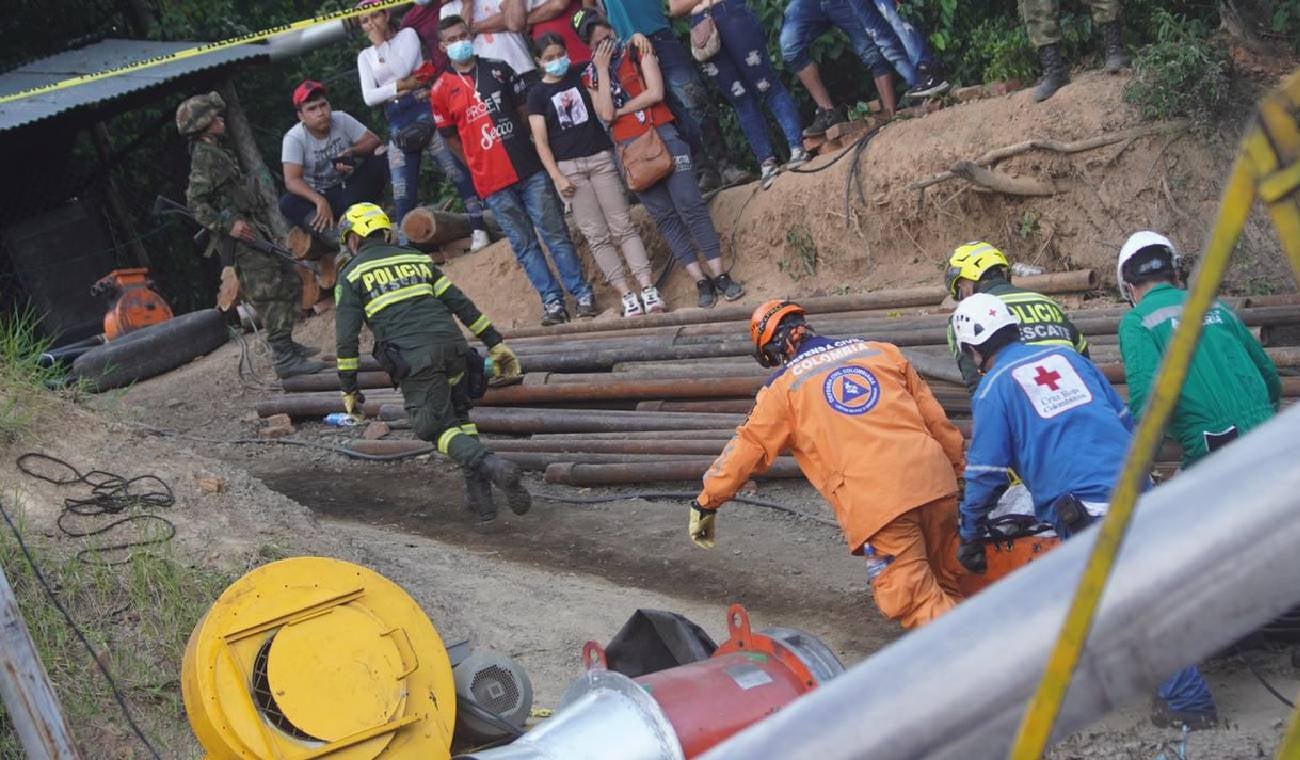 Salvamento minero en el Zulia