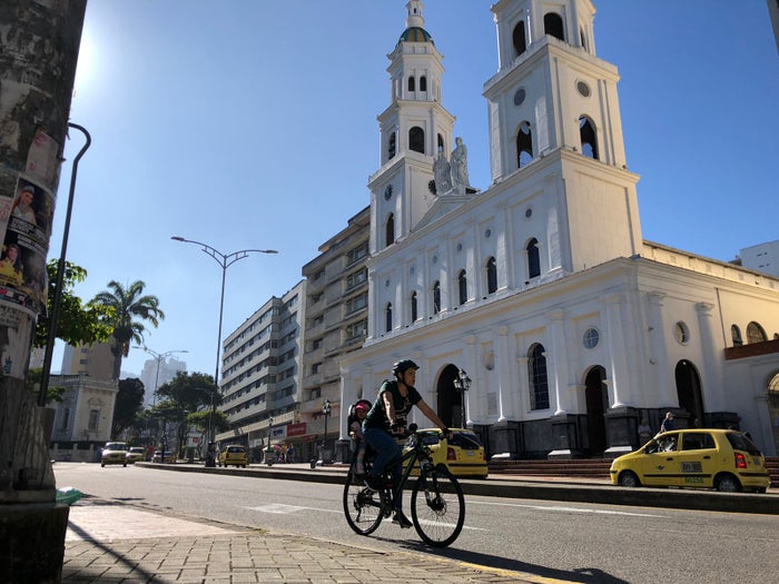 Día sin Carro y sin Moto en el centro de Bucaramanga