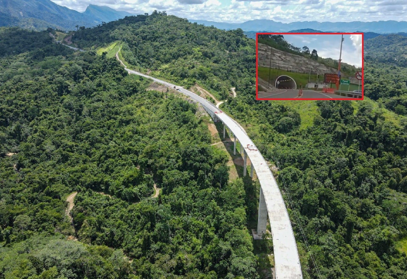 El tramo vial presenta pasos restringidos.