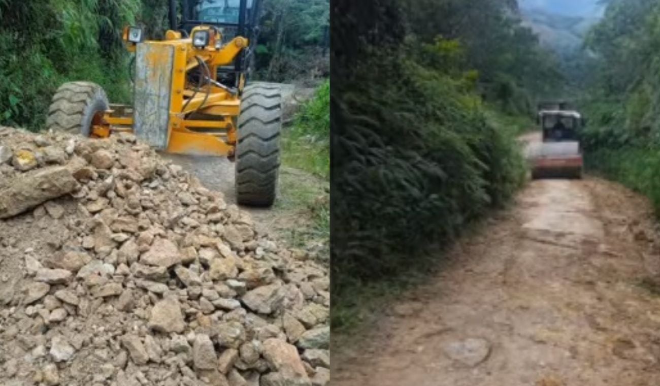 vías veredales Gambita Santander