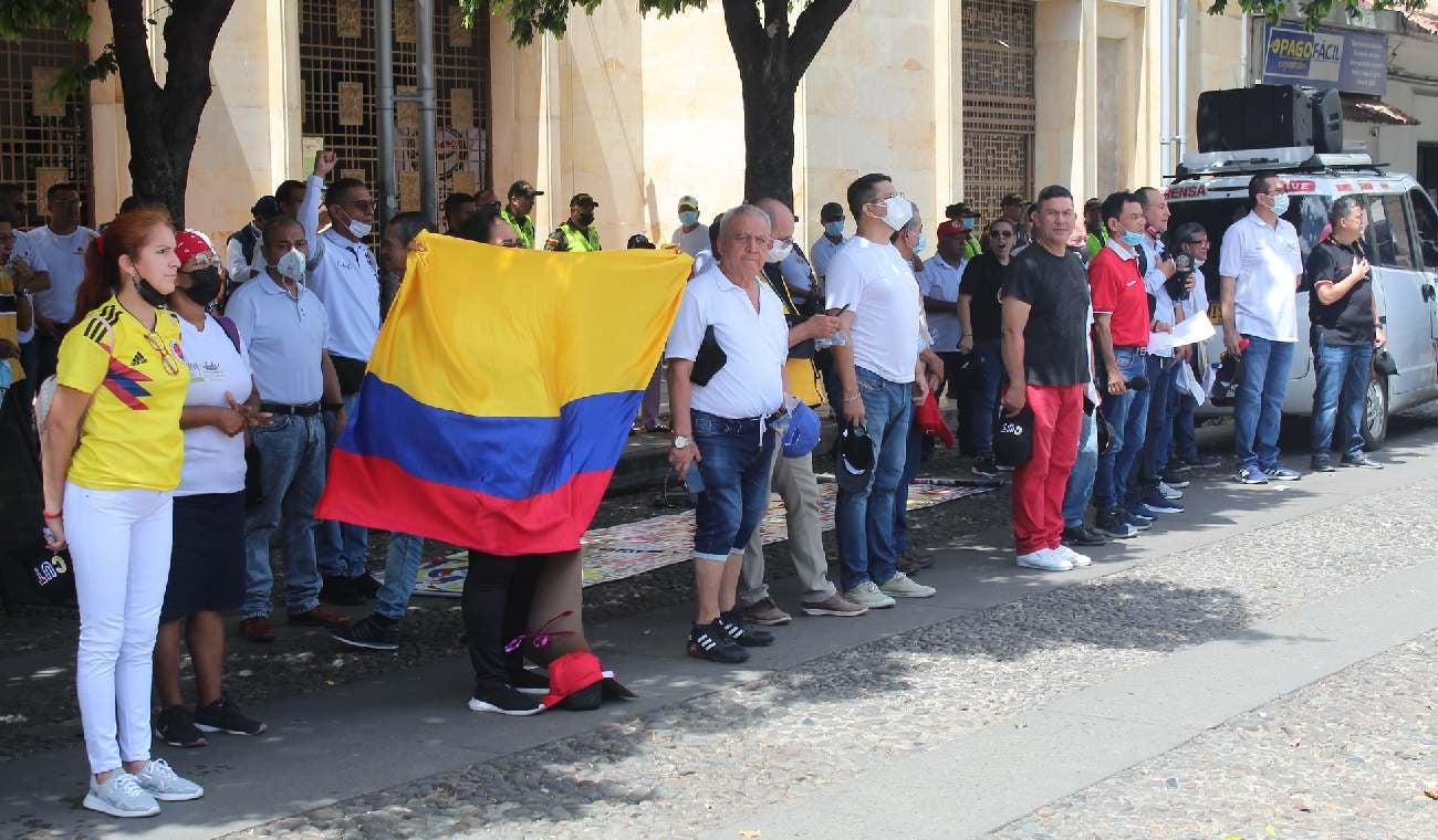 Profesores protestan