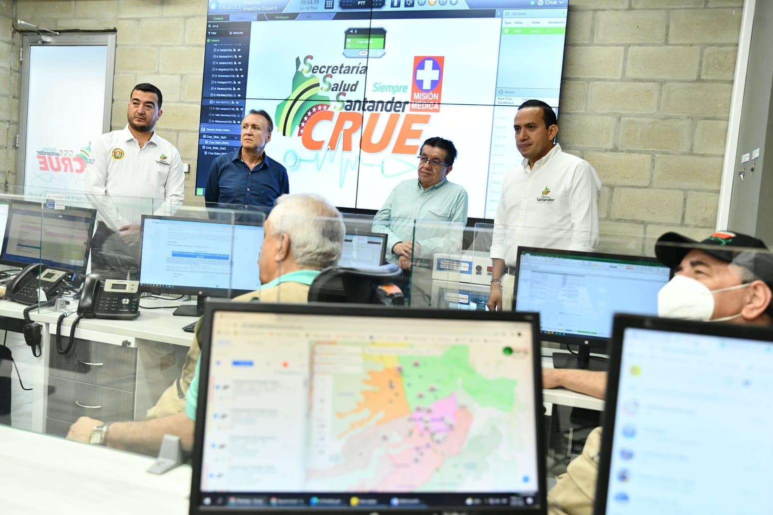 Entrega de Centro de Regulación de Urgencias y Emergencias