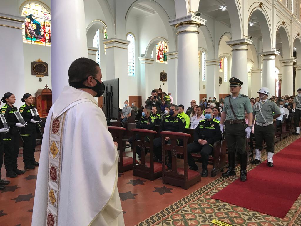 Eucaristía por la fuerza pública en Bucaramanga