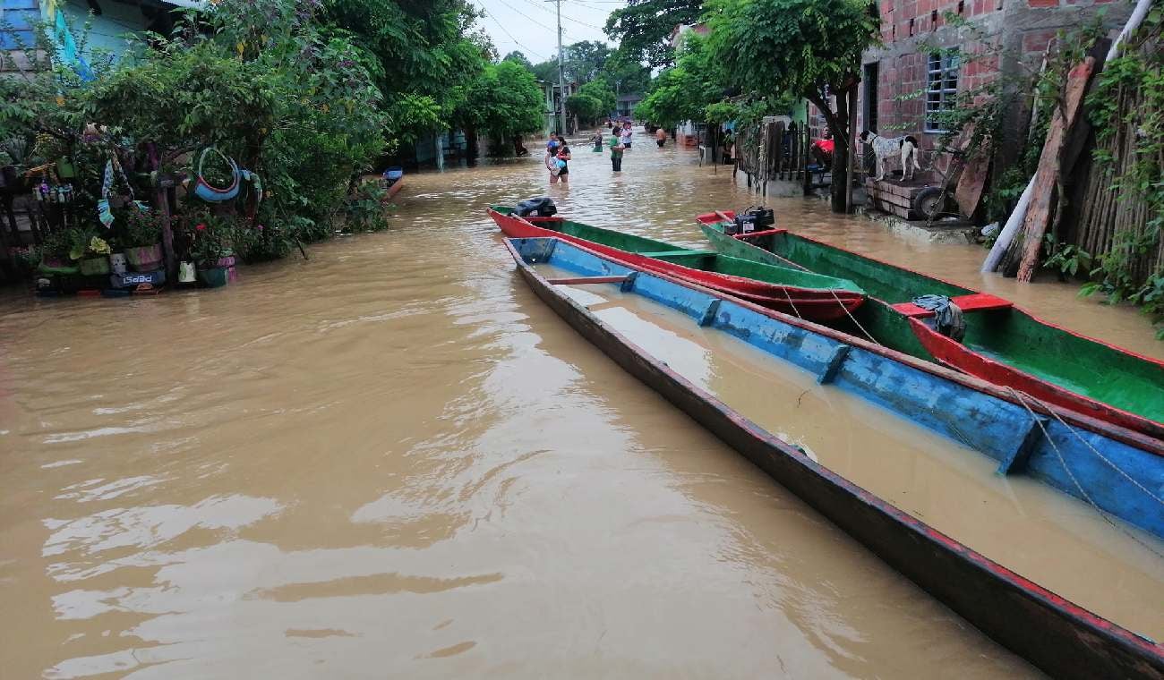 Familias damnificadas por el invierno