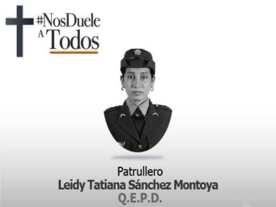 Leidy Tatiana Sánchez Montoya. Asesinada