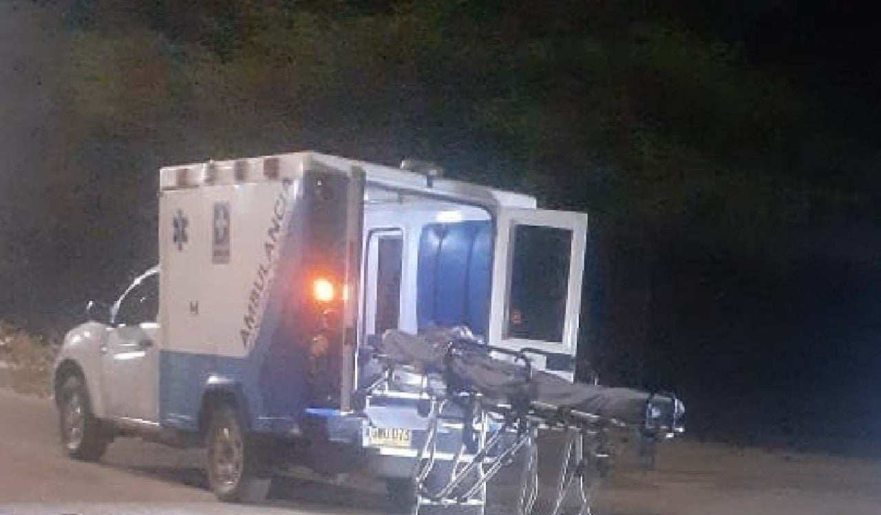Ambulancia interceptada por dos hombres armados en vía Tibú -Cúcuta