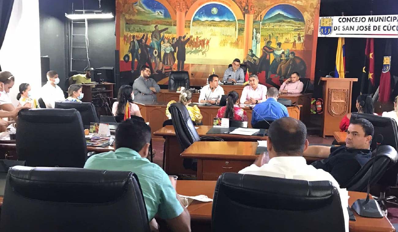 Mesa directiva concejo Cúcuta